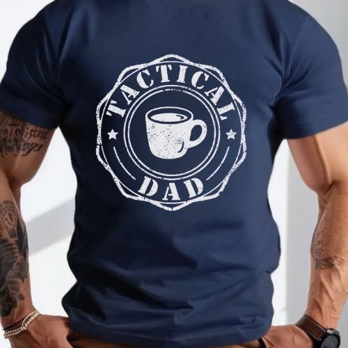 Tactical Dad Coffee T-Shirt - Image 3