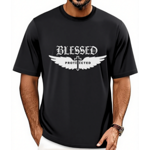 Wings of Blessing Graphic  T-Shirt