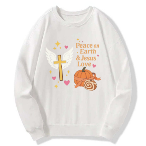 Christmas Peace on Earth Sweatshirt - Image 5
