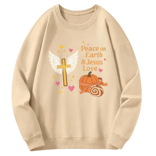 Christmas Peace on Earth Sweatshirt - Image 4