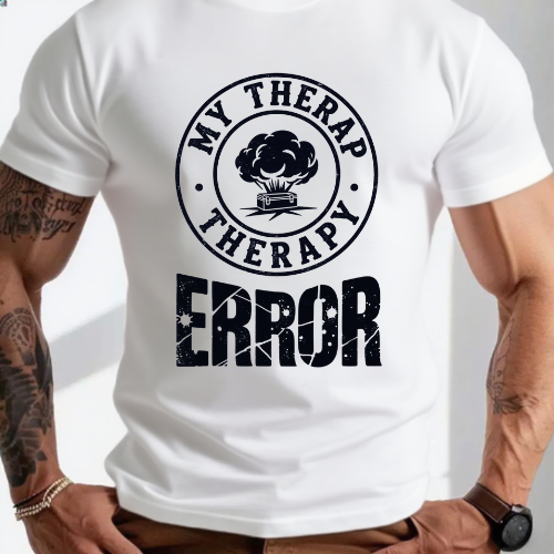 Error Therapy The Bold Statement T-Shirt - Image 2