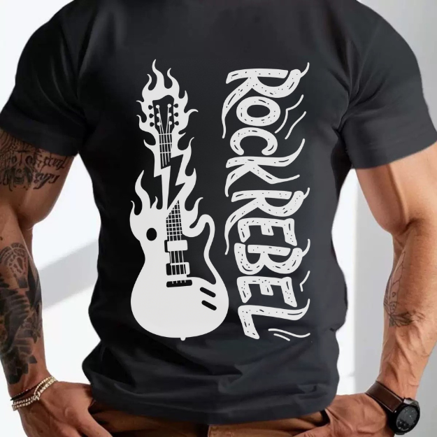 Blazing Strings: Rock Rebel T-Shirt