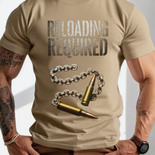 Please Wait Reloading Required T-Shirt - Image 4